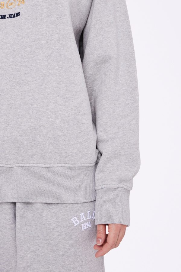 Ball - Baltaylor Sweatshirt - 204054 Medium Grey Melange Online Hot Sale