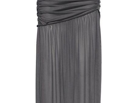 Gestuz - Messigz Long Skirt - 190203 Gray Pinstripe Supply