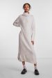 Pieces - Pcjuliana Ls Rollneck Knit Dress - 3933931 Light Grey Melange Online Hot Sale