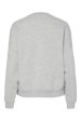 Pieces - Pcsasie Ls O-Neck Loose Sweat - 4705441 Light Grey Melange Chicago For Discount