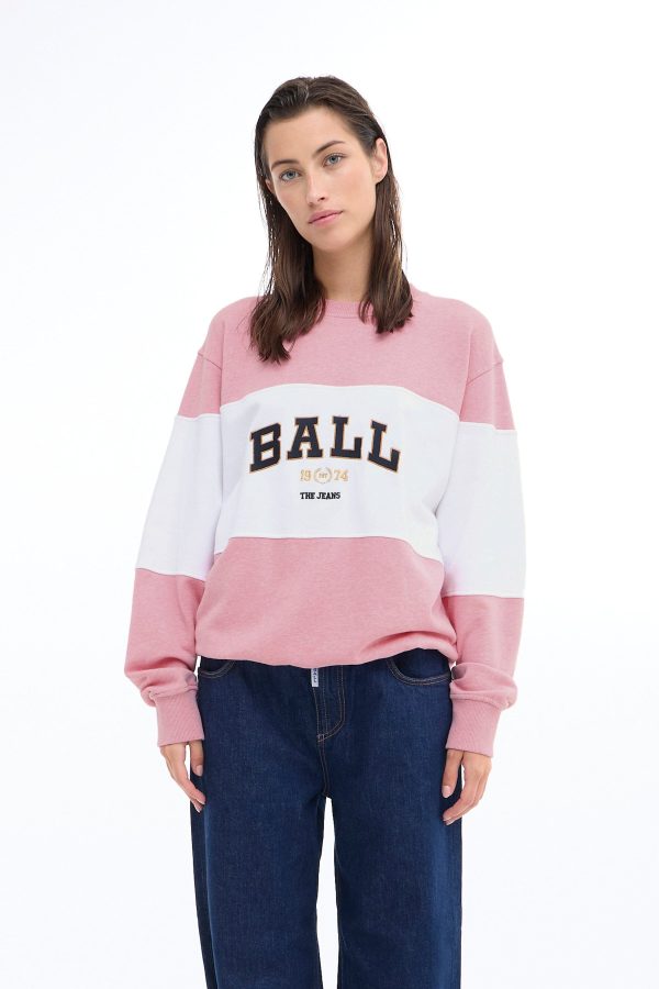 Ball - Bamontana Sweatshirt - 1621261 Azalea Pink Melange Hot on Sale