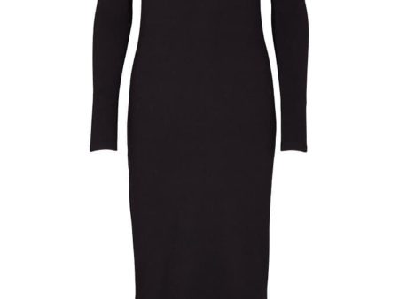 Basic Apparel - Ludmilla Long Dress Gots - Black Cheap