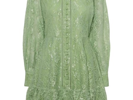 Y.A.S - Yasdivali Ls Dress - 4637055 Quiet Green Online now