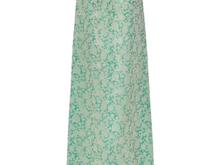 Karmamia - Simone Dress - Emerald Gold Jacquard For Discount