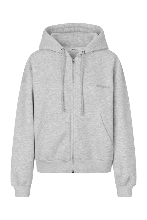 Modström - Tiamd Zip - 7087 Grey Melange Online Sale