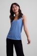 Pieces - Pckamala Tank Top - Vista Blue Online