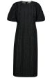 Co´couture - Enidcc Denim Pin Puff Dress 36285 - 96 Black Sale