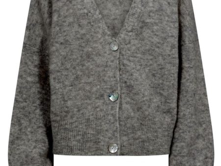 Gossia - Kalinago Cardigan - Dark Grey Online Sale