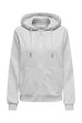 Only - Onldaze L S Zip String Hood Swt - 4604830 Light Grey Melange Discount