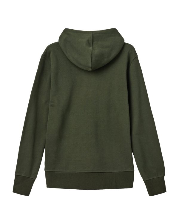 H2O - Happy Organic Sweat Hoodie - 3020 Army Online Hot Sale