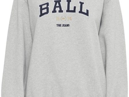 Ball - Baltaylor Sweatshirt - 204054 Medium Grey Melange Online Hot Sale