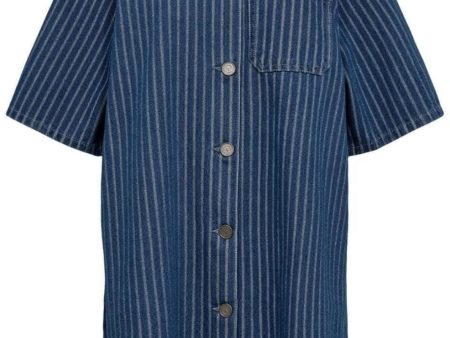 Sofie Schnoor - Long Shirt - 5002 Denim Blue Online Sale