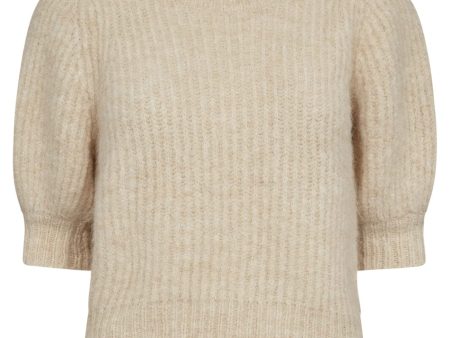 Co´couture - Coraliecc Bow Rib Knit 32135 - 199 Bone Sale