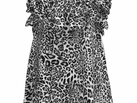 Gossia - Mussego Dress - Grey Leopard Supply