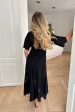 BYIC - Ellinoric Lace Long Dress - vb Vintage Black For Cheap