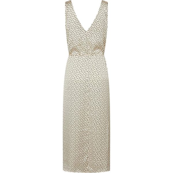 Bruuns Bazaar - AcaciaBBKarola dress - Cream black dot print Online Sale