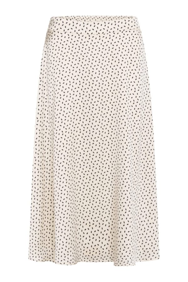 Bruuns Bazaar - AcaciaBBAmattas skirt - Cream black dot print Sale