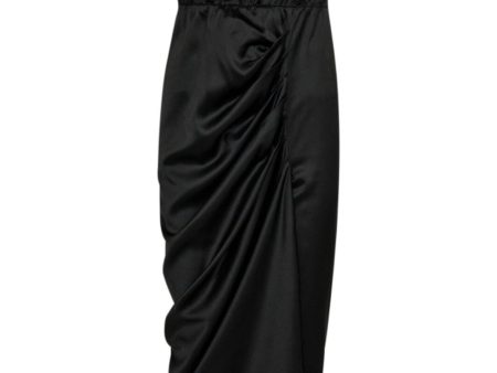 Co´couture - Adnacc Asym Drape Dress 36362 - 96 Black Supply