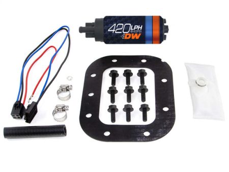 Deatschwerks DW420 Series 420lph In-Tank Fuel Pump w  Install Kit For Corvette 86-89 5.7L Cheap