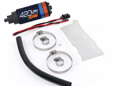 Deatschwerks DW420 Series 420lph In-Tank Fuel Pump w  Install Kit For 90-96 300ZX Z32 Online now