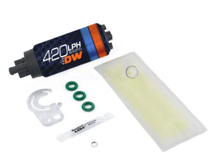 Deatschwerks DW420 Series 420lph In-Tank Fuel Pump w  Install Kit For Miata 89-93 Online now