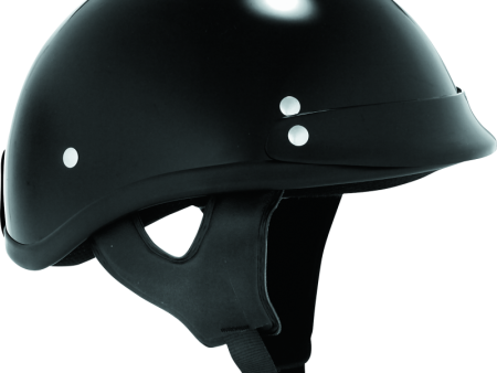 Skid Lids Traditional Helmet Black - XL For Cheap