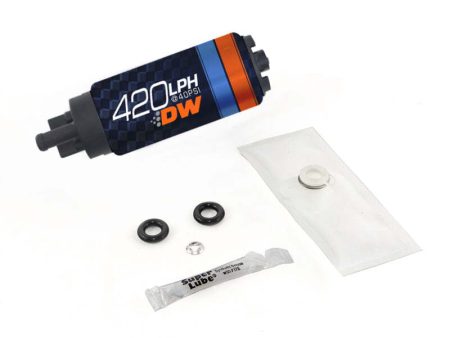 Deatschwerks DW420 Series 420lph In-Tank Fuel Pump w  Install Kit For Civic (Excludes Si) 06-11 Supply