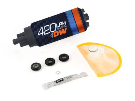 Deatschwerks DW420 Series 420lph In-Tank Fuel Pump w  Install Kit For G35 03-08 350Z 03-08 For Discount