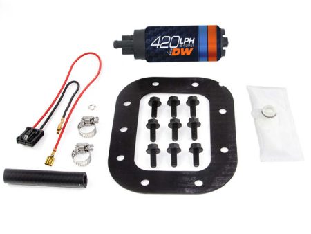 Deatschwerks DW420 Series 420lph In-Tank Fuel Pump w  Install Kit For Corvette 84-85 5.7L Supply