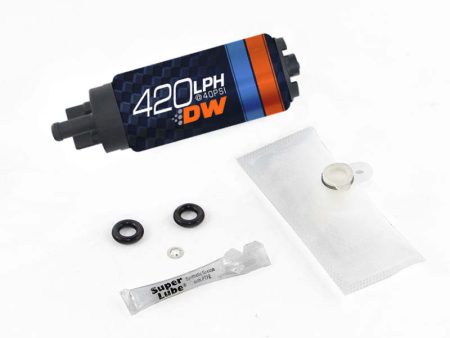 Deatschwerks DW420 Series 420lph In-Tank Fuel Pump w  Install Kit For 09-12 Genesis Coupe on Sale